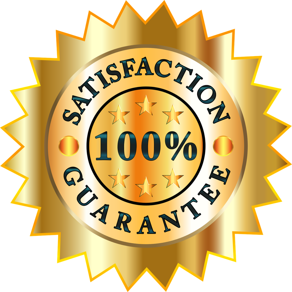 Satisfaction guarantee training